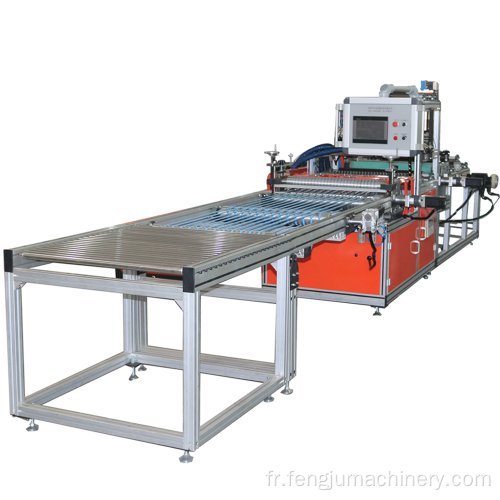 Machine de fabrication de plissage du papier filtre à air automatique